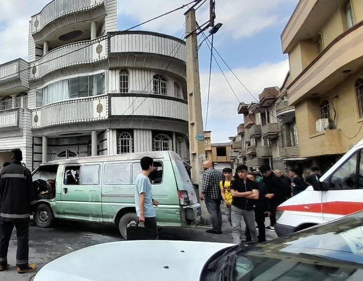 جزییات آتش گرفتن سرویس دانش آموزان دختر در ارومیه‌ / از ۹ مصدوم بستری چهار تن مرخص شدند