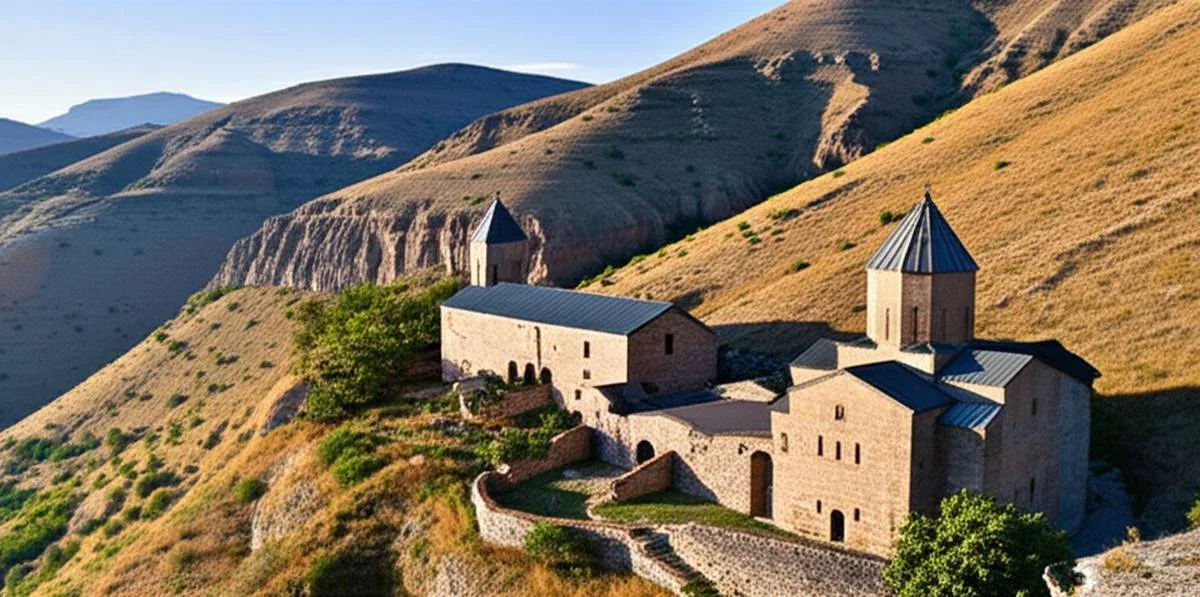 داویت گارجا در تفلیس David Gareji Monasteri St. David Lavra