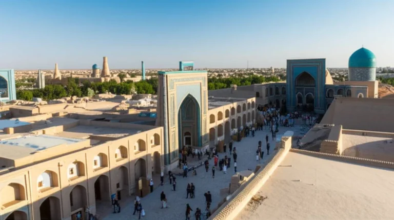 خیوه، شهری با جاذبه های متمرکز در ازبکستان