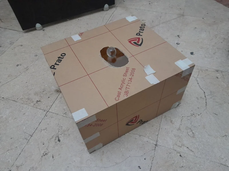 نحوه ساخت مکعب با پلکسی