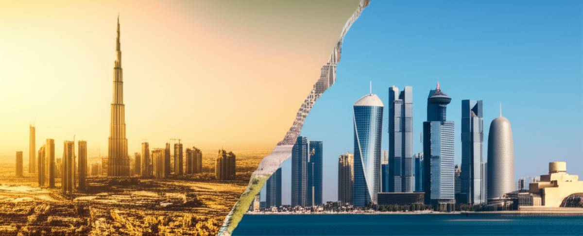 دبی یا دوحه؟ راهنمای جامع انتخاب شهر بهتر برای شما