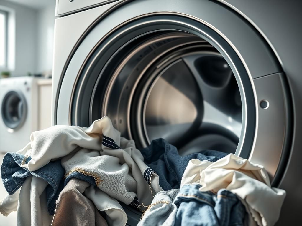 پاره شدن لباس در ماشین لباسشویی: علت و راه حل جامع