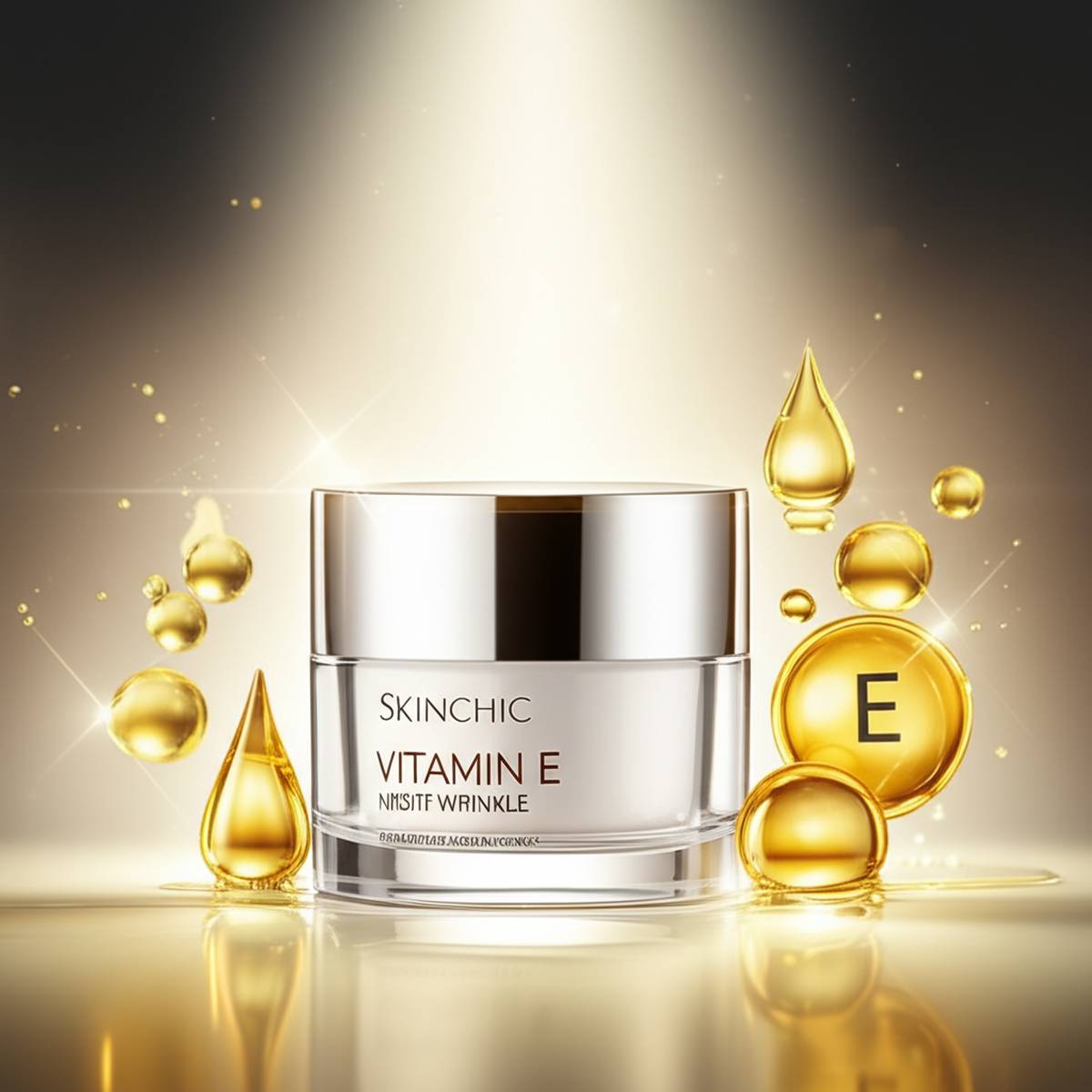 نقد و بررسی کامل کرم ضد چروک شب ویتامین E اسکین شیک