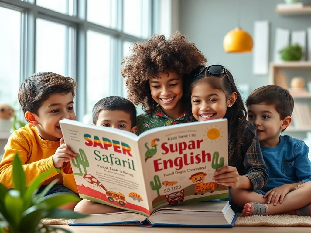 کتاب Super Safari، کتاب مکالمه انگلیسی برای کودکان