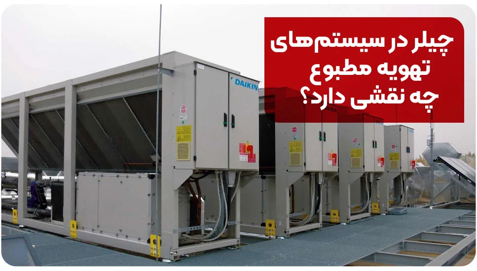 چیلر در سیستم&zwnj;های تهویه مطبوع چه نقشی دارد؟