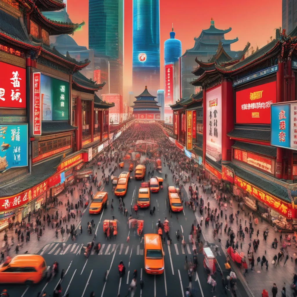 خیابان وانگ فوجینگ پکن Wangfujing