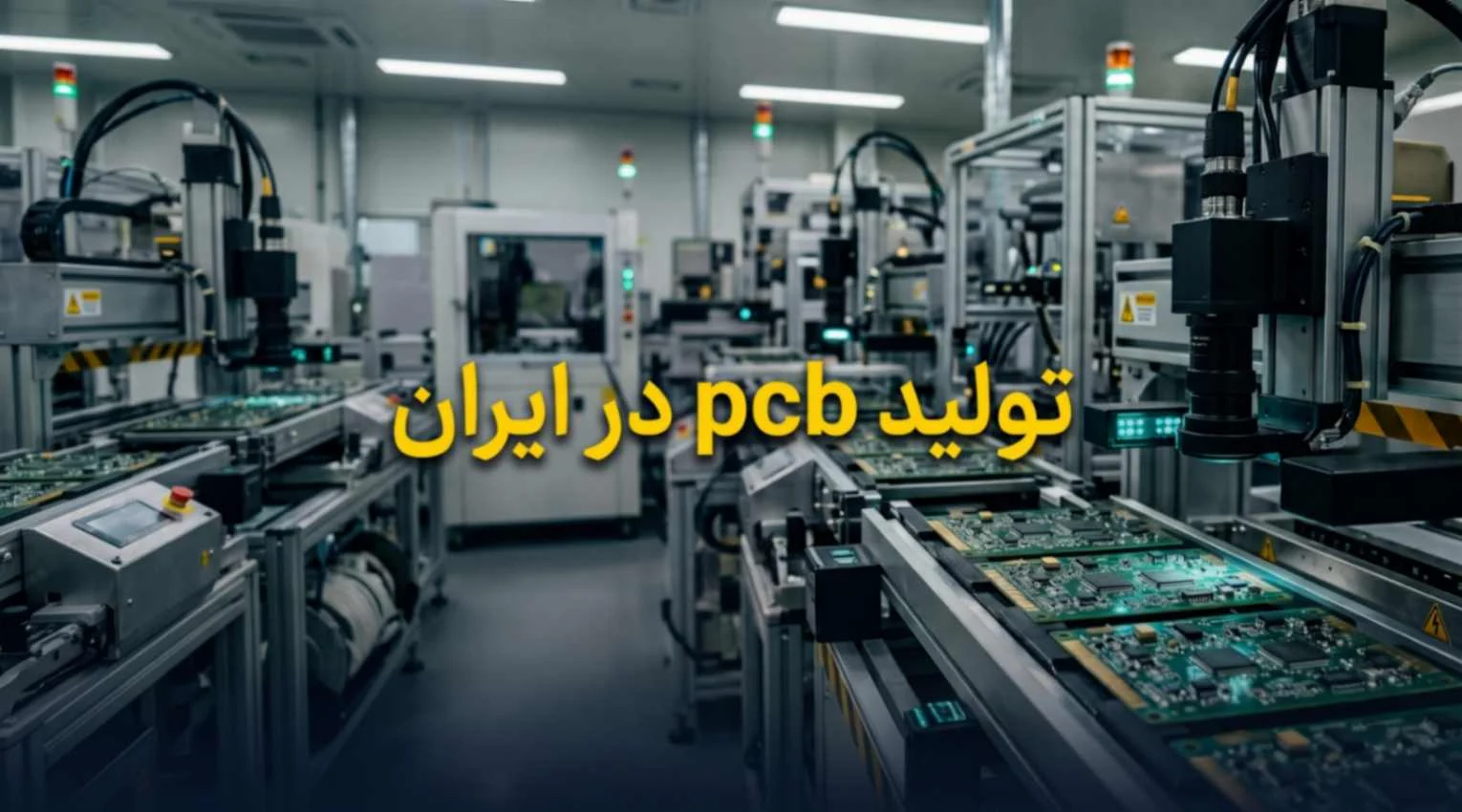 تولید PCB در ایران راهنمای سفارش برد مدار چاپی